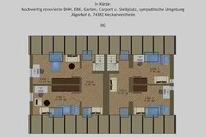 Hochwertig modernisierte DHH , 134 m² Wfl.,  Garten, CP/STP, sympathische Umgebung..! – Heilbronn (Kreis) – Vorschaubild 15