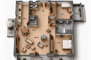 Architektenhaus mit Einliegerwohnung, uneinsehbarem Traumgrundstück und beheizbarem Pool – Die vollständige Adresse der Immobilie erhältst du vom Anbieter., 89597 Munderkingen – Vorschaubild 4