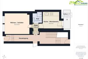 Charmante 1-Zimmer-Wohnung mit Wohlfühlambiente im Zentrum von Dortmund – 44145 Borsigplatz, Dortmund – Vorschaubild 11