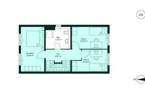 Doppelhaus mit Garten und Südterrasse – Tourcoingstraße 16a, 46240 Eigen, Bottrop – Vorschaubild 11