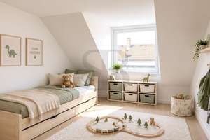 Erstbezug nach Sanierung: lichtdurchflutete 4-Zimmer-Dachgeschosswohnung mit Balkon in Darmstadt – Die vollständige Adresse der Immobilie erhältst du vom Anbieter., 64285 Mitte, Darmstadt – Vorschaubild 6