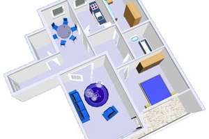 Familienfreundliche 3 1/2-Zimmer Wohnung mit Vollbad und Balkon – Bergenring 10, 24109 Mettenhof, Kiel – Vorschaubild 2