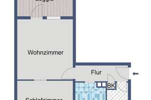 Attraktive Erdgeschosswohnung mit Loggia – 60386 Fechenheim, Frankfurt am Main – Vorschaubild 4