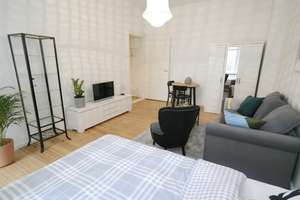 Möbliertes 1 Zimmer Apartment mit Balkon - Nähe Alexanderplatz – Heinrich-Roller-Str. 26, 10405 Prenzlauer Berg, Berlin – Vorschaubild 4