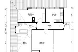 2 ½ - Zimmer – Wohnung mit Wohnküche – Die vollständige Adresse der Immobilie erhältst du vom Anbieter., 22763 Othmarschen, Hamburg – Vorschaubild 7
