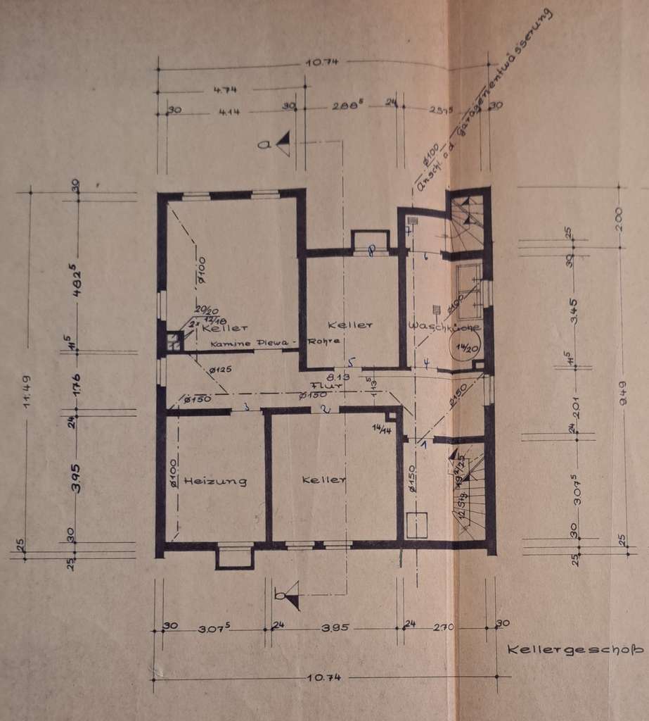Freistehendes Zweifamilienhaus mit Garage in Recklinghausen Hochlarmark-Stuckenbusch II