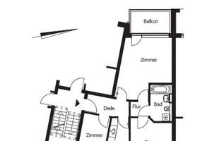 Bremen - Moderne 3-Zimmer-Wohnung mit West-Balkon – Bevenser Straße 16, 28329 Sebaldsbrück, Bremen – Vorschaubild 13