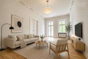 Sanierter, klassischer Altbau: 3-Zimmer zum Kauf mit Balkon in Berlin-Charlottenburg  – Die vollständige Adresse der Immobilie erhältst du vom Anbieter., 10627 Charlottenburg, Berlin – Vorschaubild 1