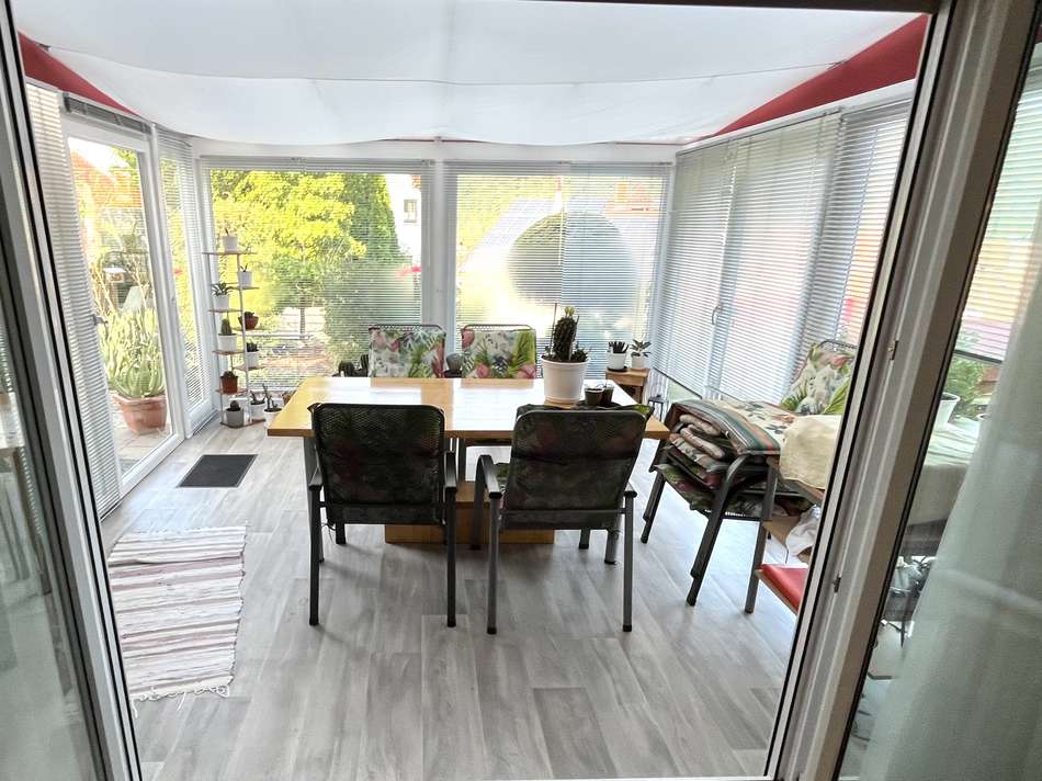 Wintergarten vom Wohnzimmer