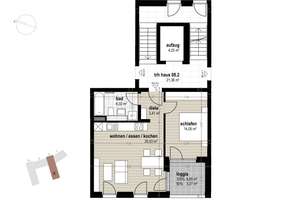 2-Zi.-Whg., 51,79 qm im 4. OG - SÜD STADT MITTE - ZUHAUSE MITTEN IN NEU-ULM – Die vollständige Adresse der Immobilie erhältst du vom Anbieter., 89231 Neu-Ulm – Vorschaubild 10