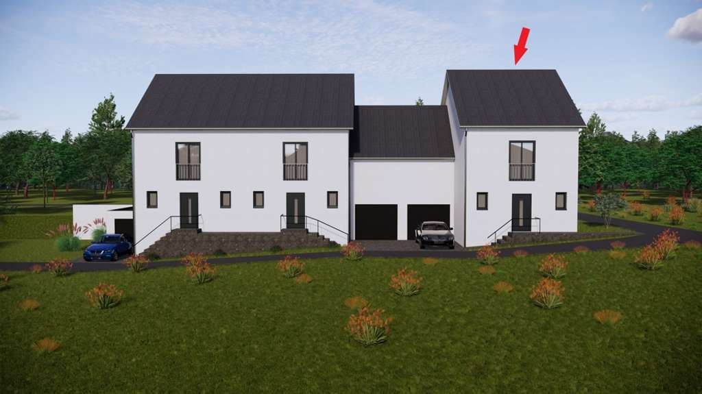 Immobilie in Breckerfeld - Modernes Einfamilienhaus - Neubau
- Garage - Terrasse - Garten - - Bild 0