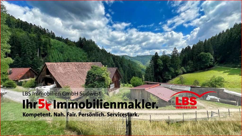 Immobilie in Oberwolfach - Einzigartiger Hof in Alleinlage – Historisches Schwarzwaldhaus und Zwei-/Mehrfamilienhaus - Bild 0