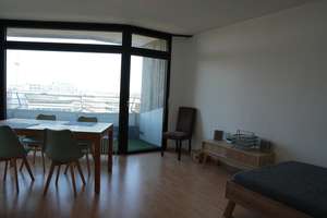 Möblierte 1-Zimmer-Wohnung im Collini Center – 8. Etage mit Weitblick Richtung Heidelberg – Collinistraße 5, 68161 Schwetzingerstadt/Oststadt, Mannheim – Vorschaubild 4
