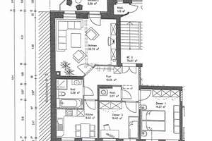 Hochwertige 3-Zimmerwohnung, Fußbodenheizung, Parkett, Balkon und Stellplatz im Innenhof – Die vollständige Adresse der Immobilie erhältst du vom Anbieter., 4177 Altlindenau, Leipzig – Vorschaubild 2