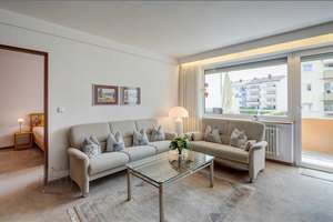 Möbliert: Helle, ruhige Südwestwohnung mit Balkon – Die vollständige Adresse der Immobilie erhältst du vom Anbieter., 80689 St. Ulrich, München – Vorschaubild 2