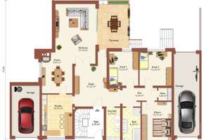 PROFI-FILM anschauen: Repräsentativ, freistehend, 1- o. 2-Familienhaus, gr. Garten + 2 Garagen – Die vollständige Adresse der Immobilie erhältst du vom Anbieter., 50735 Niehl, Köln – Vorschaubild 10