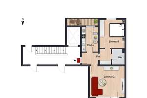 Großzügige Wohnung mit zwei Loggien // EG links – Zwickauer Str. 8, 38444 Westhagen, Wolfsburg – Vorschaubild 13