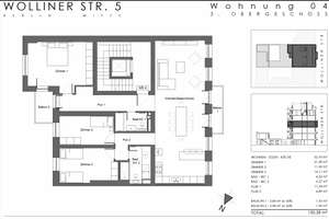 Elegant and Spacious 4-Room Family Apartment with Two Balconies and Two Bathrooms – wolliner strasse 5, 10435 Mitte (Ortsteil), Berlin – Vorschaubild 9
