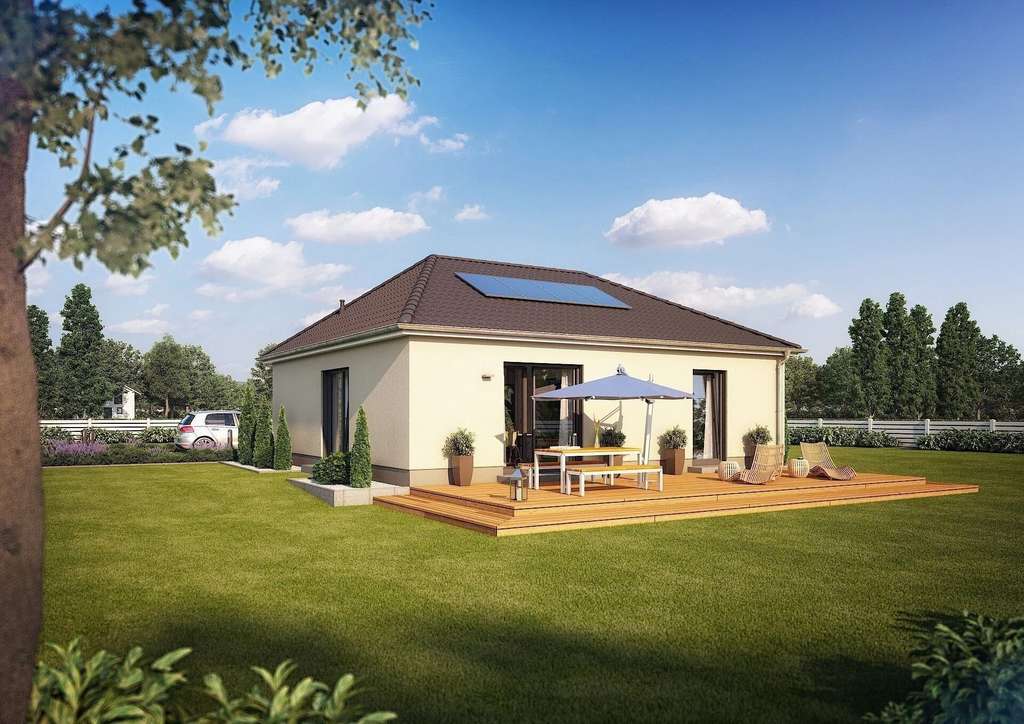 Immobilie in Monzingen - 3-ZKB Bungalow mit 82qm zum unschlagbaren Aktionspreis - schlüsselfertige Massivbauweise! - Bild 0