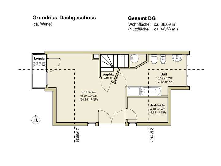 Grundriss DG