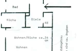 Ruhige, helle 2-Zimmer-Whg. München-Trudering neu renoviert, U-Bahn+S-Bahn ca. 7 Minuten       – Die vollständige Adresse der Immobilie erhältst du vom Anbieter., 81825 Gartenstadt Trudering, München – Vorschaubild 12