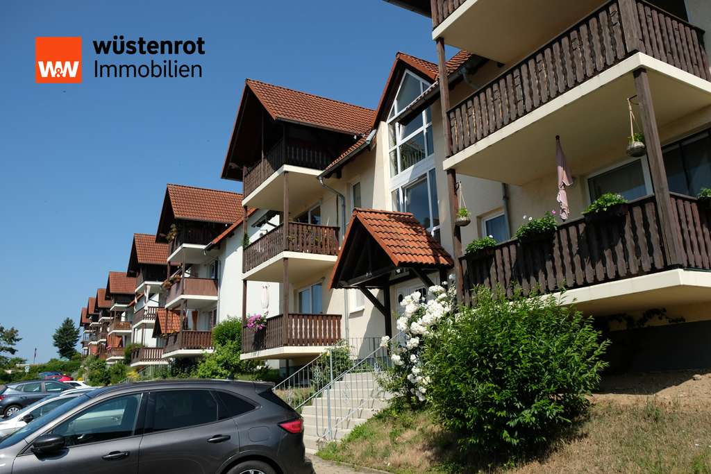 Immobilie in Roßwein - Wunderschöne 3-Raum-ETW im Neubau mit Balkon & Blick bis Etzdorf - Bild 1