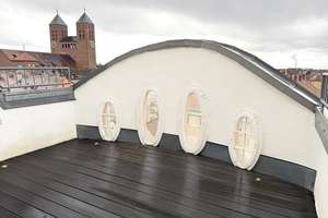 N-Bleiweiß: Exklusive 3-Zi-Mais.-Whg (5.+6.OG mit Aufzug), Dachterrasse, Gaggenau EBK, Stellplatz – Die vollständige Adresse der Immobilie erhältst du vom Anbieter., 90461 Glockenhof, Nürnberg – Vorschaubild 2