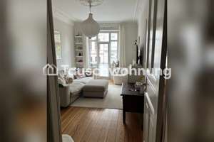 Tauschwohnung: Gepflegte 3-Zi-Altbauwohnung in Hohenfelde | 3 Balkone