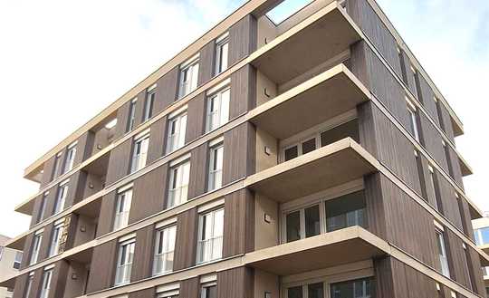 Urbanes Wohnen mit grüner Oase im Postquadrat-Mannheim 