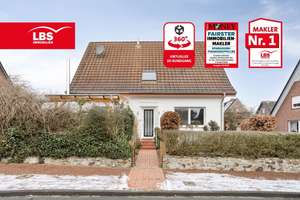 Gepflegtes Einfamilienhaus mit Kamin, zwei Garagen & geschützten Terrassen – Die vollständige Adresse der Immobilie erhältst du vom Anbieter., 48734 Reken – Vorschaubild 1