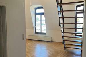Loftartige 3-Zimmer-Wohnung mit Galerie und Parkett in Leipzig