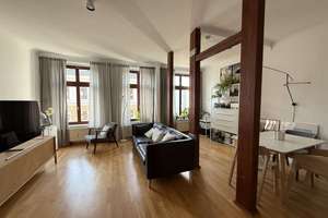 helle 3-Zimmerwohnung mit riesiger Dachterrasse und herrlichem Blick über Leipzig + bezugsfrei – Die vollständige Adresse der Immobilie erhältst du vom Anbieter., 4105 Zentrum-Nord, Leipzig – Vorschaubild 4