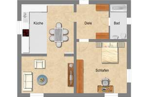 Helle 2 Zimmerwohnung in Essen Kray – Pramenweg 25, 45307 Kray, Essen – Vorschaubild 2
