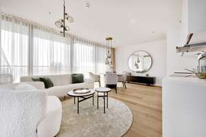 Erstbezug: 2-Zimmer-Apartment mit Küche, Süd-Balkon & 24/7 Concierge im Europaviertel – Europa-Allee 11, 60327 Gallus, Frankfurt am Main – Vorschaubild 4