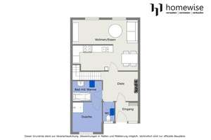 Moderne 3½-Zimmerwohnung auf 2 Etagen mit Terrasse, Einbauküche & Garten mit Mittelhaus-Charakter – Neustädter Straße 84, 90431 Gaismannshof, Nürnberg – Vorschaubild 27