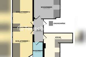 Tauschwohnung: 3 Zimmer Wohnung für 2 Personen