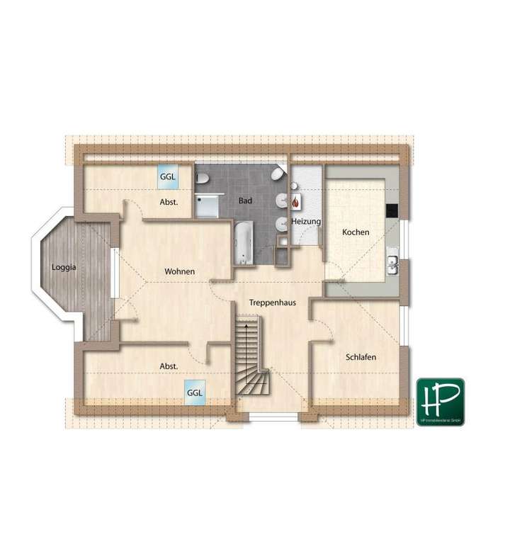 Grundriss Dachgeschoß