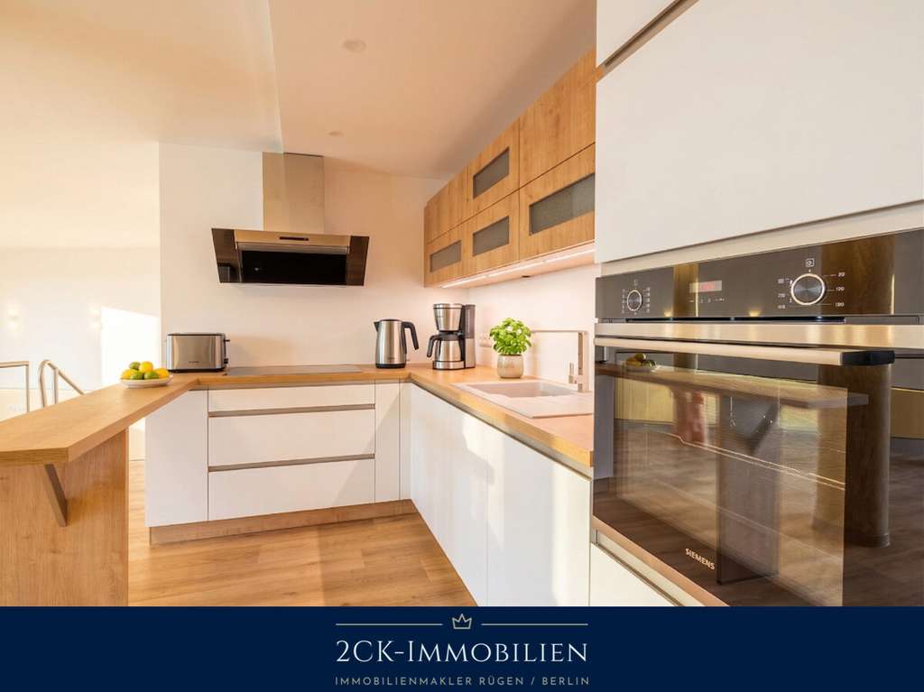 Immobilie in Göhren - 135 m² Erdgeschosswohnung im Ostseebad Göhren: Meerblick, 76 m² Wohnbereich und große S/W-Terrasse! - Bild 3