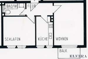 ELVIRA - Maxvorstadt, schöne und gut geschnittene 2-Zimmer-Wohnung mit Balkon in bevorzugter Lage – Die vollständige Adresse der Immobilie erhältst du vom Anbieter., 80799 Am alten nördlichen Friedhof, München – Vorschaubild 8