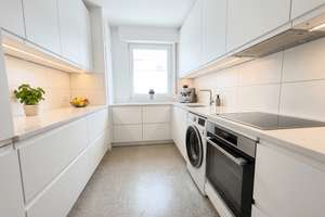 Attraktive 3 Zimmer Wohnung mit Garten, Balkon und Garage in ruhiger, grüner Wohnlage