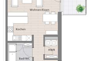 Wohnen im Park - sonnige 2-Zimmer-Wohnung im 3.OG mit Blick ins Grüne – Theo-Neubauer-Str. 24, 99085 Krämpfervorstadt, Erfurt – Vorschaubild 27