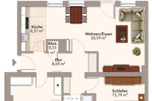Helle 3-Raum-Wohnung mit Balkon in beliebter Lage von SFO – 39108 Stadtfeld Ost, Magdeburg – Vorschaubild 19