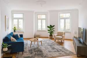 "Stilvoll modernisierte 4-Zimmer-Wohnung mit Balkon in historischem Altbau" – Engertstraße 23, 4229 Plagwitz, Leipzig – Vorschaubild 9