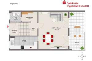 Willkommen in Ihrem neuen Zuhause – Die vollständige Adresse der Immobilie erhältst du vom Anbieter., 85098 Großmehring – Vorschaubild 22