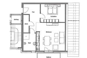 Moderne Dachgeschosswohnung mit 2 Zimmern in Osnabrück – Glatzer 15, 49086 Darum/Gretesch/Lüstringen, Osnabrück – Vorschaubild 2