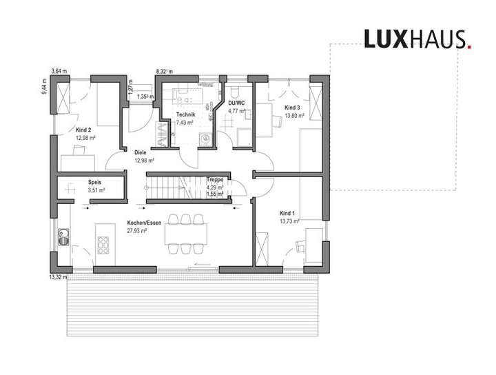 Grundriss Erdgeschoss