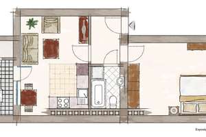 Attraktive 2-Zimmer-Wohnung mit Balkon in Düsseldorf – Augustastraße 29, 40477 Pempelfort, Düsseldorf – Vorschaubild 10