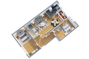 Zentrale & kernsanierte 3-Zimmer-Wohnung mit Loggia und Blick ins Grüne (befristet) – Kleiststr 38A, 10787 Schöneberg, Berlin – Vorschaubild 17