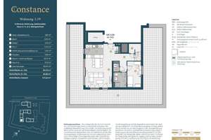 Constance: Ihr persönliches Paradies mit bulthaup b3 Premiumküche über den Dächern der Stadt – Die vollständige Adresse der Immobilie erhältst du vom Anbieter., 53115 Südstadt, Bonn – Vorschaubild 2