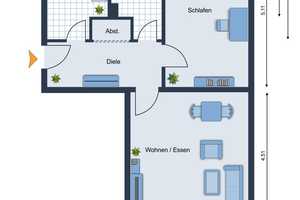 "Ihr neues Zuhause: Traumhafte Zwei-Zimmer-Wohnung in Top-Lage von Mönchengladbach-Hockstein!" – Mönchengladbach – Vorschaubild 7
